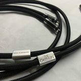 Hifi Gryphon carbon fiber RCA plug socket Audio Amplifier CD DVD player Speaker RCA Interconnector cable  pair