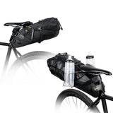 Bicycle Saddle Bag Stabilizer Bracket MTB Road Bike Rear Rack Bag Stand with Kettle Mounting Hole for Bike Accessories