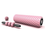 Fitness Foam Roller Muscle Relaxation Roller Pilates Exercise Back Massager Yoga Pole Exercise Equipment Push Back Massage Tool