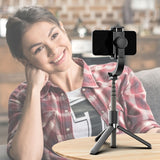 Selfie Stick Gimbal Stabilizers Smartphone Handheld Tripod Anti-Shake Wireless Remote Control Extendable Foldable