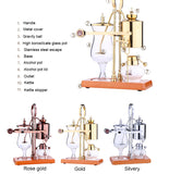 New design water drop Royal balancing siphon coffee machine/belgium coffee maker syphon vacumm coffee brewer