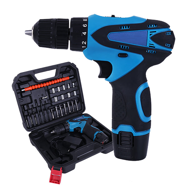 12V 28N.m Electric Drill Cordless Screwdriver Lithium Battery Torque Mini  Drill Cordless Screwdriver For Makita