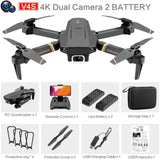 2021 New V4 Rc Drone 4k HD Wide Angle Camera 1080P WiFi Fpv Drone Dual Camera Quadcopter Real-time Transmission Helicopter Toys