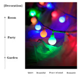 10M 20M Low voltage led Lights String Waterproof Outdoor Lamp  Christmas holiday lighting  Wedding Party Lights Decoration