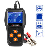 KONNWEI KW600 Car Battery Tester 12V Digital Color Screen Auto Battery Analyzer 100 to 2000CCA Cranking Charging Car Diagnostic