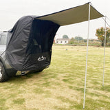 LADUTA Car Trunk Tent Sunshade Rainproof Tailgate Shade Awning Tent for Car Self-Driving Tour Barbecue Outdoor Camping