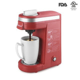 Coffee Machine Portable K-Cup Coffee Maker Capsule Espresso Cafetera Pod Brewer for Single Cup Capsule with 360ml Reservoir