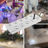 10 Head Ultrasonic Mist Maker Fogger DIY Humidifier For Greenhouse Aeromist Hydroponics DC48V