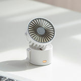 Mini Fan Portable Neck Wireless Fan Usb Rechargeable Small Clip Fan 1000mAh Battery Air Cooler Desktop Outdoor Handheld Fan