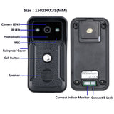 7 Inch Video Door Phone Doorbell Intercom Kit 1-camera 1-monitor Night Vision with 700TVL Camera