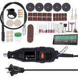 180W Electric Grinding Tool Set Portable Rotary Drill Grinder Versatile Cutting Polishing Sanding Machine Bits Engrave Tools Kit