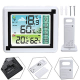 1Pcs LCD Weather Station Temperature meter Humidity Monitor Digital Thermometer Hygrometer For Home Office