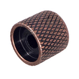 Professional Metal Guitar Tone Volume Knob Potentiometer Hat Cap Guitar Parts Push Knob with Hole Guitarra Accessories