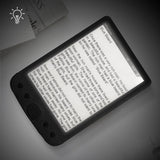 BK-6025 6 Inch E-Book Reader 800x600 Resolution E-Ink Sn Glare-Free with USB Cable PU Cover Built-In Light 4GB Memory Storag