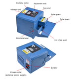 GLF-50 Small Sealing Machine Industrial Grade Temperature Control Speed Heat Roller Speed AC 220V 300W 50Hz 80-180℃ Heat Sealing