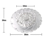 Modern LED Crystal Ceiling Light Circular Mini Ceiling Lamp Luminarias Rotunda Light For Living Room Aisle Corridor Kitchen