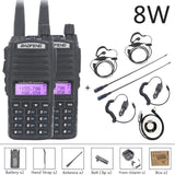 Baofeng UV-82 8W Walkie Talkie 10 KM Ham Radio VHF UHF Amador Walky Talky Boafeng UV 82 UV82 Waki Taki Earpiece UV-5R UV-9R Plus