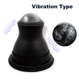 Vibrating Mountable Massage Roller 2-Speed Fitness Yoga Ball Trigger Point Massager Back Roller for Relieve Muscle Tension Pain