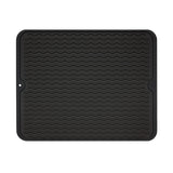 Square Pet Mat For Pet Food Pad Dog Cat Feeding Mat Simple Solid Color Pet Placemat  Pet Bowl Pad Silicone non-slip Placemat