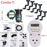 HEMAN Reptiles Fogger Mist Sprinkler Rainforest Tank Pet Humidification Cooling system Reptile Pet Terrarium Misting System