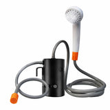 Large capacity Camping Shower Outdoor Electric Shower Pump Rechargeable Shower Folding Bucket Hiking Travel Equipment 2023