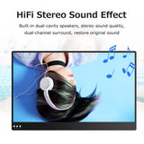 13.3 inch Portable Monitor IPS Screen 3840*2160 Resolution with Integrated Foldable Bracket Wide Compatibility