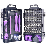 115 In 1 Screwdriver Set Screw Driver Bit Set Multifunctional Precision Mobile Phone Glasses Watch Disassembly Repairer Tool