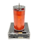 Tesla coil pllsstc bluetooth music assembled plasma windmill speaker 48-62W tesla music bluetooth coil