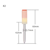 100Pcs 32mm/42mm Round Steel Nail Square Steel Nail For Manual Steel Nails Gun Nails for Building Fire Nail Silencer Integral