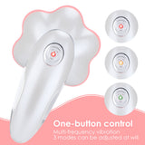 USB Breast Massager Enhancement Enlargement Chest Massage Infrared Heating Therapy Ultrasonic Vibration Breast Massager Tool