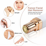 Electric Hair Shaving Device Perfect Hair Removal Lipstick Shape Female Facial Epilator Painless Safety Female Body Facial Tools