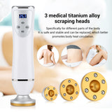 Electrical Guasha Massage Device Wireless Heating Vacuum Suction Cuppings Fat Burning Anti Cellulite Slimming Heating Massager