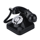 WX-3011 Vintage Black Multi Function Plastic Home Office Hotel Telephone Retro Wire Landline Phone Telephones telefono fijo