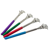 Back Massager Back Scratcher Telescopic Stainless Steel Claw Massager Back Scraper Extendable Telescoping Itch Stick Health Care