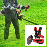1 PC Heavy Duty Adjustable Strimmer Strap Harness Strap For Brushcutter Lawn Mower Chainsaw Protection Panel Garden Brush Cutter