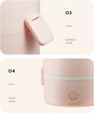 220V 4 Layers Electric Heating Pot Mini Rice Cooker 2.65L Household Electric Lunch Meals Heating Box With Stainless Steel Inner