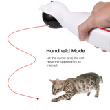 Automatic Cat Toys LED Laser Machine Interactive Smart Teaser Moving Toys Funny Cat Play Pet Electronic Products for Cats Kitten