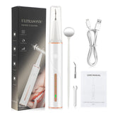 Visual Ultrasonic Dental Scaler Set Electric Tooth Cleaning Machine Tartar Calculus Removal Eliminator with LED Light