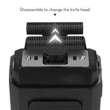 Men's Trimmer Floating Head Shaver Wireless Rechargeable Electric Shaver Beard Stubble Trimmer Portable Shaver Beauty Shave Tool