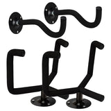 Guitar Wall Hanger Horizontal Guitar Wall Mount Guitar Hanger Holder for Electric Guitar/Acoustic Guitar/Bass/Ukulele