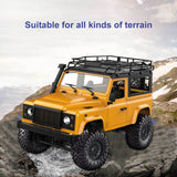 1:12 MN-90 RC Crawler Car 2.4G 4WD Remote Control Big Foot Off-road Crawler Military Vehicle Model RTR Remote Control Truck Toy