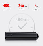 400hrs 1536kbps Super Mini Small Activated voice recorder audio sound record pen With Larger Battery long standby recording time