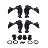 1 Set 2R2L Ukulele Tuning Pegs Tuners Machine Heads 1:24 Gear Ratio for Guitar Lovers Musical Gift