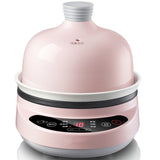 220V Ceramic Mini Electric Egg Cooker Household Non-Stick Multifunction Frying Pan Multi Cooker Steaming Machine