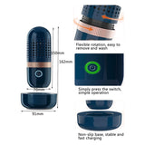 Fruit And Vegetable Cleaner, Portable Capsule Shape Fruit Vegetable Washing Machine, USB Fruit Cleaner Machine