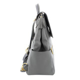 PU Leather diaper Bag Backpack+Changing Pad+Stroller Straps mummy Maternity Nappy nursing bag women fashion travel bag backpack