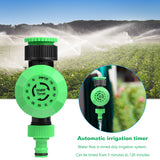 Courtyard water timer rainwater sensor solar programmable automatic electronic liquid crystal display garden irrigation system