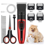 Electrical Dog clipper Hair Trimmer Rechargeable Low-noise Remover Hair Grooming Tool Hair Cutter Machine for Dog Cat Product