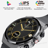 JM08 Smart Watch TWS Wireless Headset HIFI Stereo Sound Bluetooth Call Earphone Heart Rate Blood Pressure Monitor Smartwatch