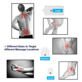 20Pcs Portable Massage Instrument Accessories Patch Electrode Pads Reusable